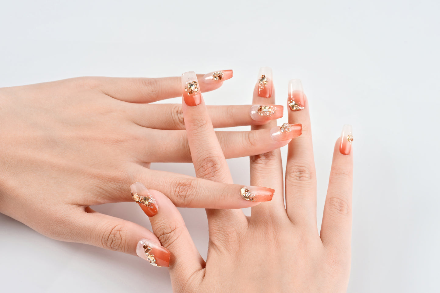 Pomegranate aril nail