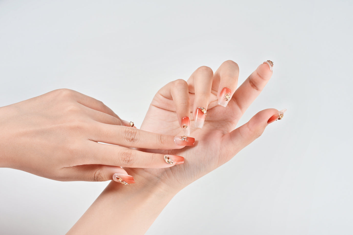 Pomegranate aril nail