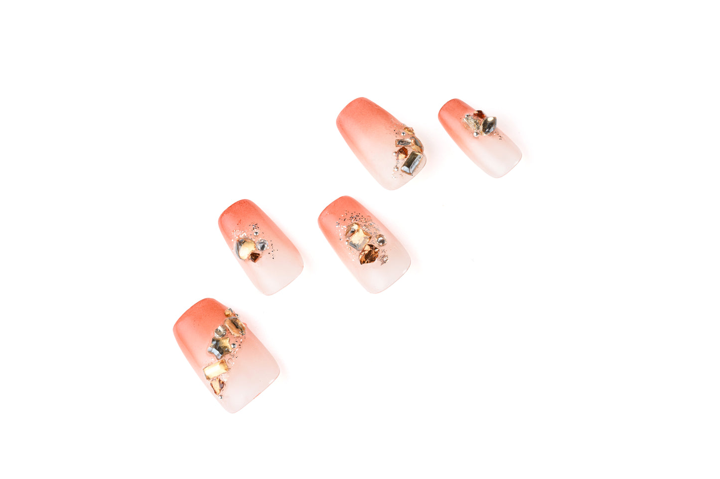 Pomegranate aril nail